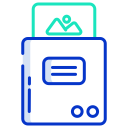 Portable printer icon