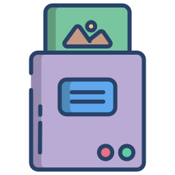 Portable printer icon