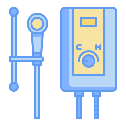 calentador eléctrico icono