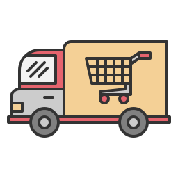 Delivery truck icon