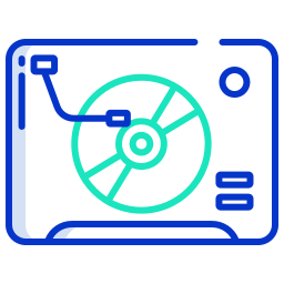 Vinyl player icon