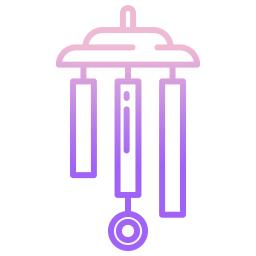 Wind chime icon