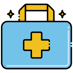 First aid kit icon