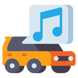 musica per auto icona