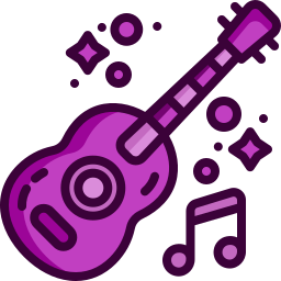 guitarra icono