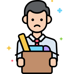 Job loss icon