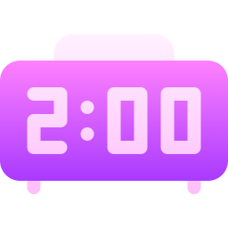 デジタル時計 icon