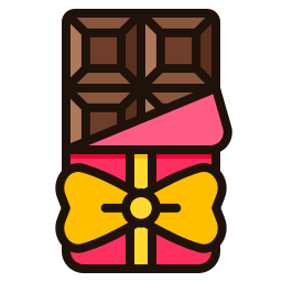 barre de chocolat Icône