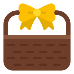 panier cadeau Icône