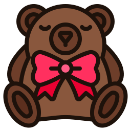 Teddy bear icon