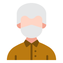 anciano icono