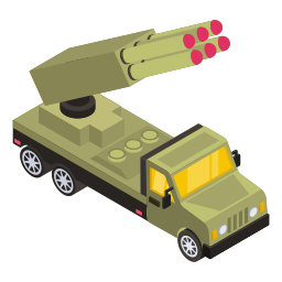 camion militare icona