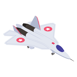 Fighter jet icon