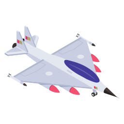 Fighter jet icon