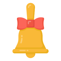 Christmas bell icon