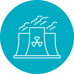 centrale nucleare icona