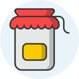 Honey jar icon