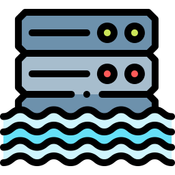 Data lake icon