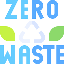 Zero waste icon