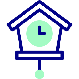 Cuckoo clock icon