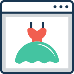 Online shop icon