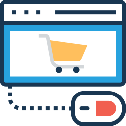 Online shop icon