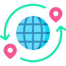 livraison internationale Icône