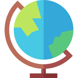 Globe earth icon