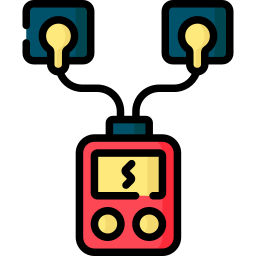 terapia de electricidad icono