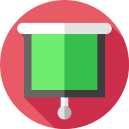 Green screen icon