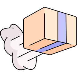 scatola di consegna icona