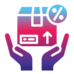 Delivery box icon