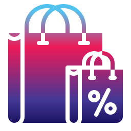 Shopping bag icon