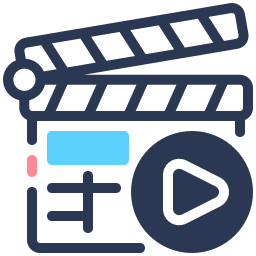 Clapperboard icon