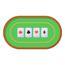 Poker table icon