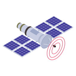 satélite Ícone