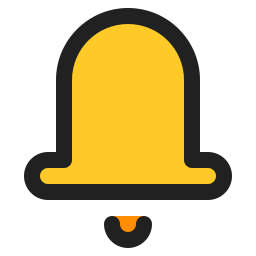 Notification bell icon