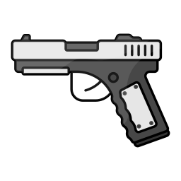 pistola icono