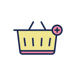 Shopping basket icon