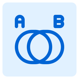 diagrama de venn icono