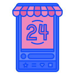 Online shop icon