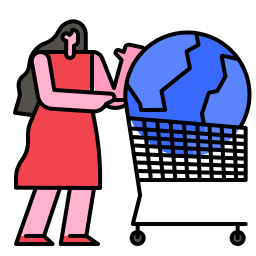 globaler markt icon