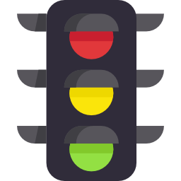 Traffic light icon