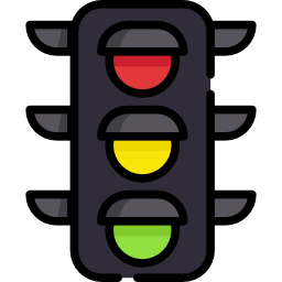 Traffic light icon