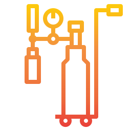 bouteille d'oxygène Icône