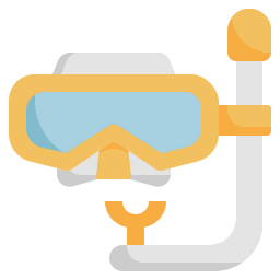 Diving mask icon