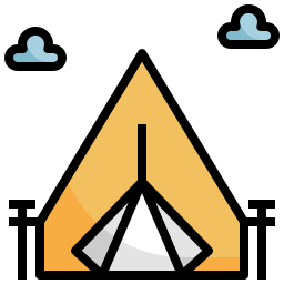 キャンプのテント icon