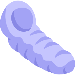 Sleeping bag icon