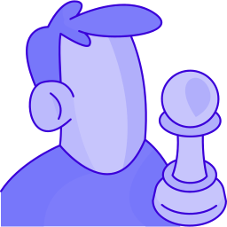 joueur d'échec Icône