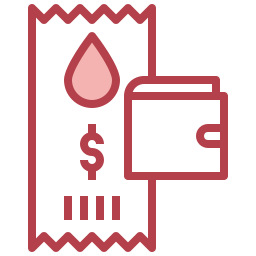 Water bill icon